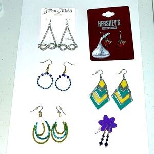 Vintage Earrings Set of 6